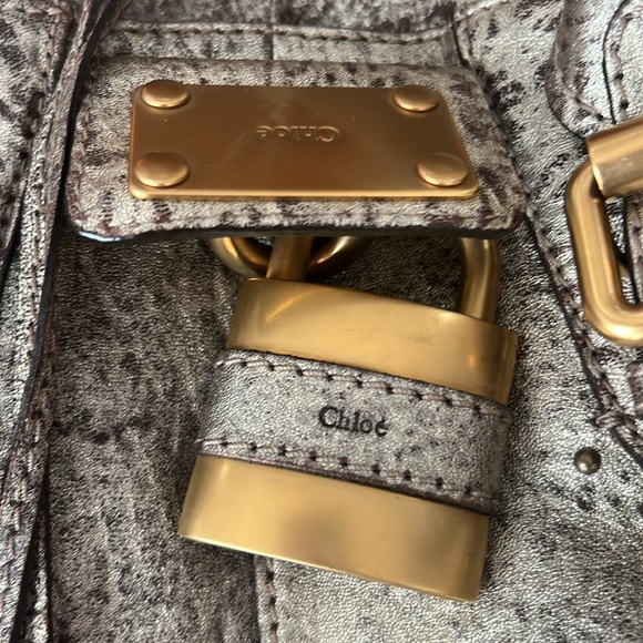 Chloe Bag with Gold Lock - Picture 2 of 6